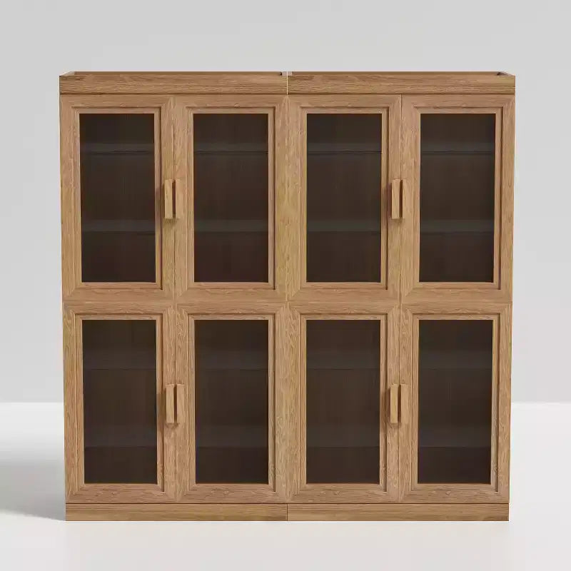 Estantería de almacenamiento con aspecto de madera para salón, oficina y dormitorio