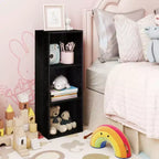 Estantería decorativa de 3 cubos, estantería abierta y organizador de almacenamiento de juguetes, horizontal o vertical