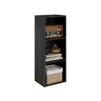 Estantería decorativa de 3 cubos, estantería abierta y organizador de almacenamiento de juguetes, horizontal o vertical