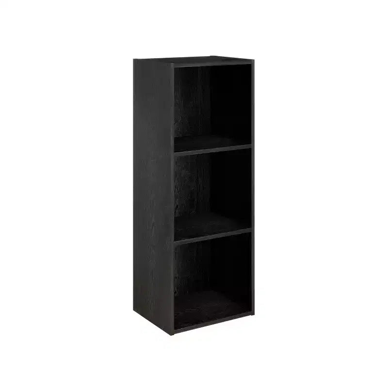 Estantería decorativa de 3 cubos, estantería abierta y organizador de almacenamiento de juguetes, horizontal o vertical