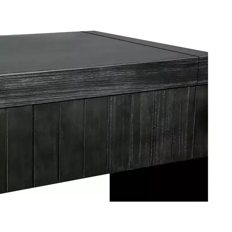 Mesa consola de entrada vintage de 59" con cajones, tiradores ocultos y diseño curvo para sala de estar