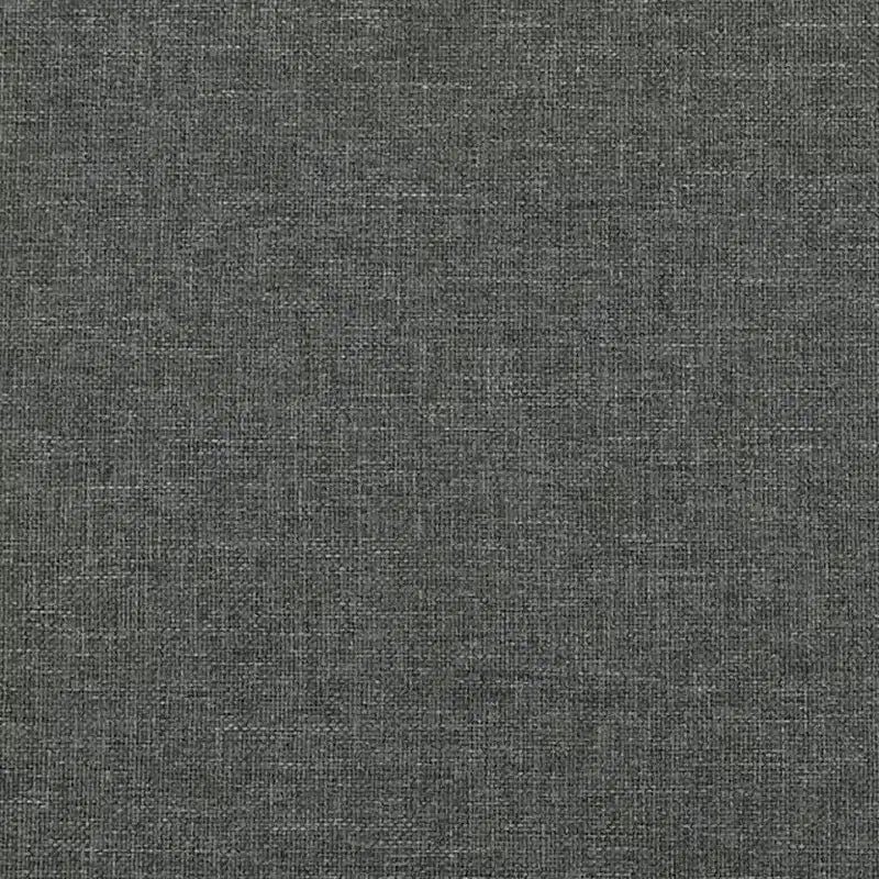 Marco de cama de tela de poliéster gris oscuro, madera contrachapada, madera de ingeniería King