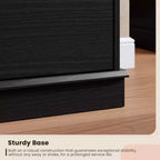 Cómoda de 5 a 12 cajones para dormitorio, cómoda doble grande con cajones profundos y parte superior ancha, cómoda de madera alta para sala de estar, pasillo, habitación de niños