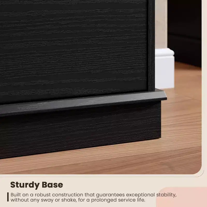 Cómoda de 5 a 12 cajones para dormitorio, cómoda doble grande con cajones profundos y parte superior ancha, cómoda de madera alta para sala de estar, pasillo, habitación de niños
