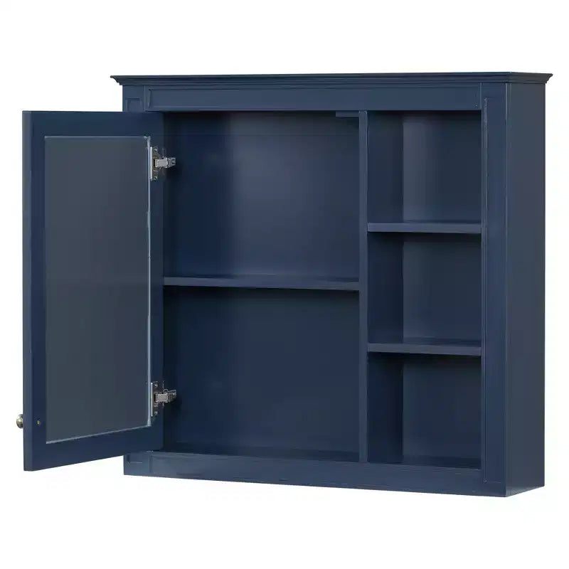 Tocador de baño de 30 pulgadas con lavabo, mueble de baño con cajones y espejo, armario con espejo para baño