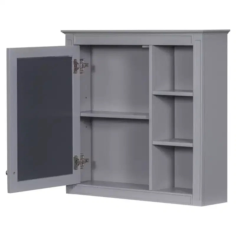 Tocador de baño de 30 pulgadas con lavabo, mueble de baño con cajones y espejo, armario con espejo para baño